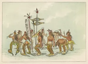 Chippeway Prints: Racial / Snow Shoe Dance