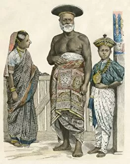 Images Dated 6th January 2012: Racial / Sri Lanka 1880