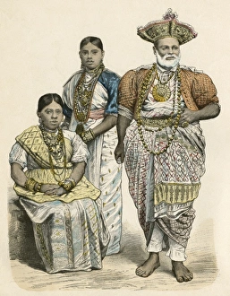 Images Dated 6th January 2012: Racial / Sri Lanka 1880