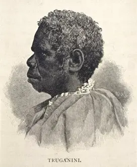 1876 Prints: Racial / Tasmania / Truganin