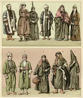 Asiatic Prints: Racial / Turkey / Asian