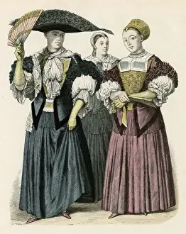 Alsace Prints: Racial Types France