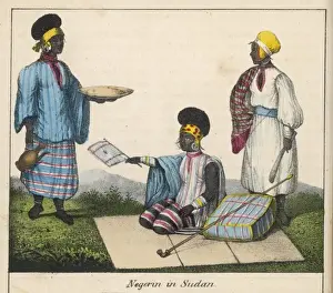 Attended Prints: Racial Types Sudan