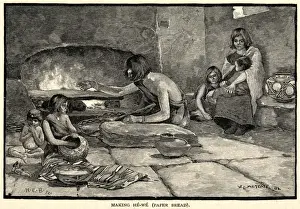 Zuni Prints: Racial / Zuni Bread 1882
