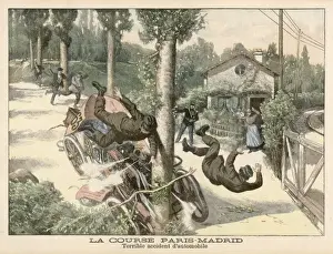 Racing Accident 1903