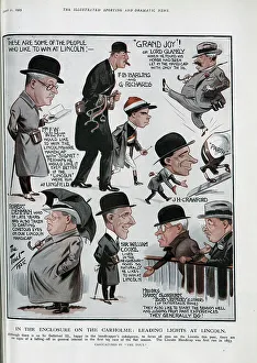 Handicap Prints: Racing Caricatures