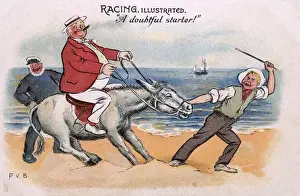 Anger Prints: Racing Illustrated - A doubtful starter