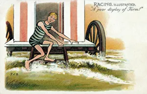 Bradshaw Prints: Racing Illustrated - A poor display of Form!