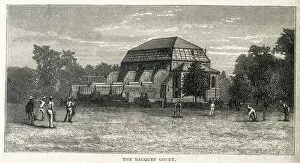 Images Dated 29th January 2021: The Racquet Court. Date: circa 1880