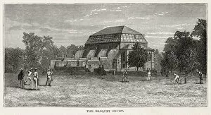 Images Dated 29th January 2021: The Racquet Court. Date: circa 1880