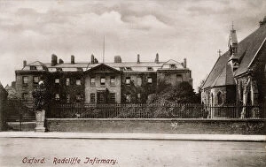 Oxford Collection: The Radcliffe Infirmary, Oxford, Oxfordshire, England