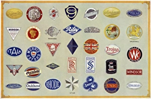 Straker Gallery: Radiator Badges 1926