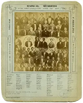 Radical members of the first legislature after the war, Sout