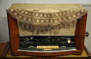 Latvian Collection: Radio receiver. Built in Riga, Latvia, 1958-1960