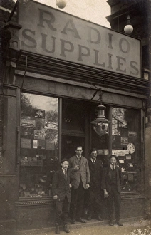 Images Dated 16th December 2015: Radio supplies shop