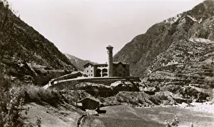 Valleys Prints: Radio transmitter at Encamp, Valleys of Andorra, Andorra