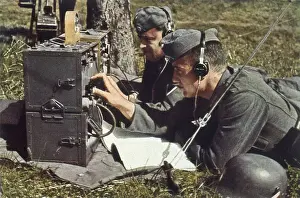 Operation Prints: RADIO / WW2 GERMAN ARMY