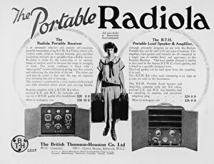 Amplifier Collection: Radiola Portable, 1924