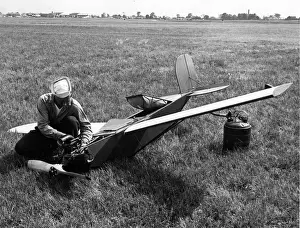 Controlled Prints: Radioplane TDD radio-controlled target of the US Navy