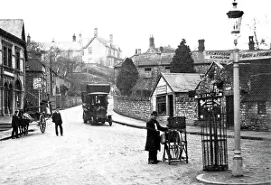 Lorry Prints: Radstock - Wells Hill early 1900s