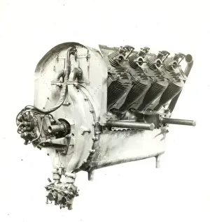 Cooled Prints: RAF 1A air-cooled V-8