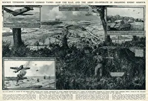 Identify Prints: RAF and Army cooperate against enemy by G. H. Davis