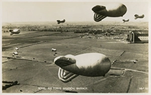 Air Ship Gallery: RAF Balloon Barrage at Cardington