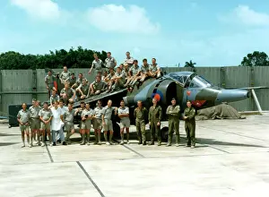 Informal Prints: RAF Belize - No. 1417 Flight RAF July 1990 informal