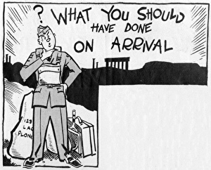 Puzzled Collection: RAF cadet arrived at Heaton Park