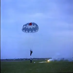 RAF Falcons freefall team, France