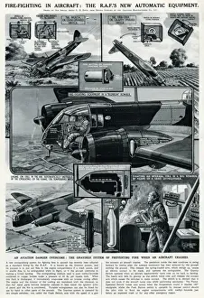 Prevention Prints: RAF fire-fighting equipment by G. H. Davis