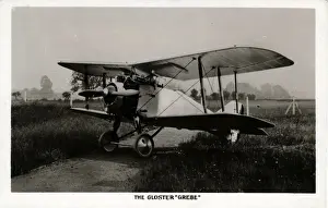 RAF Gloster Grebe Biplane, Made at Cheltenham, England