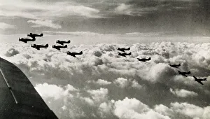 Patrol Gallery: RAF Hurricane squadron on patrol, WW2