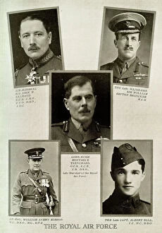 Heroes Collection: RAF leaders during the reign of King George V
