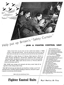 Controller Prints: RAF Recruitment - Fighter Controller