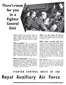 RAF Recruitment. Fighter Controllers RAuxAF