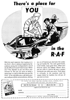 Frecruit Prints: RAF Recruitment - Groundcrew Tradesmen