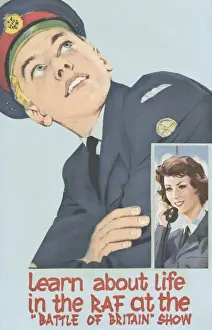 Phone Prints: RAF recruitment poster, Battle of Britain Show