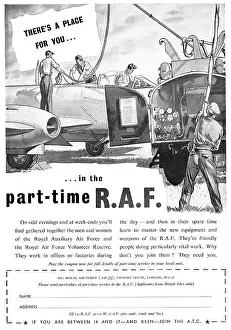 Frecruit Prints: RAF Recruitment R.Aux.AF & RAFVR Tradesmen Ground Crew