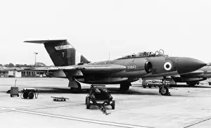 RAF Squadron Gloster Javelin Based at Duxford in 1950S