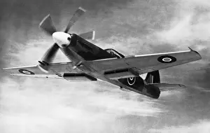 RAF Supermarine Spiteful Fxiv / F-14 Flying