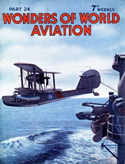 Catapult Prints: RAF Supermarine Walrus, Amphibian Airplane