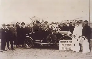 Raffles Prints: Raffling a Morris Car