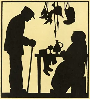 Sellers Prints: Rag Fair silhouette