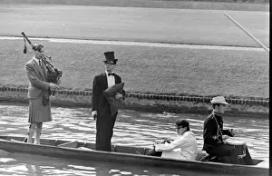 Rag week stunt on the river, Cambridge University