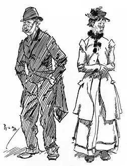 Tatty Prints: Ragged Street singers - looking decidedly worse for wear