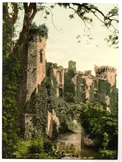 Raglan Prints: Raglan Castle, III. England