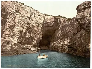 Ragusa Prints: Ragusa, Cave of Lacroma, Dalmatia, Austro-Hungary
