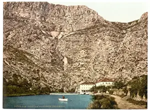 Ragusa Prints: Ragusa, source of the Ombla, Dalmatia, Austro-Hungary