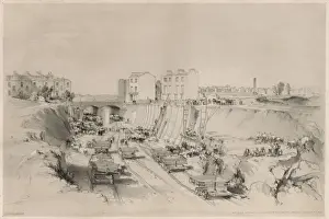 Retaining Prints: Rail Construction 1836